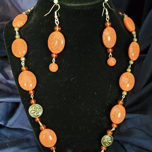 Handcrafted Necklace and Earring Set